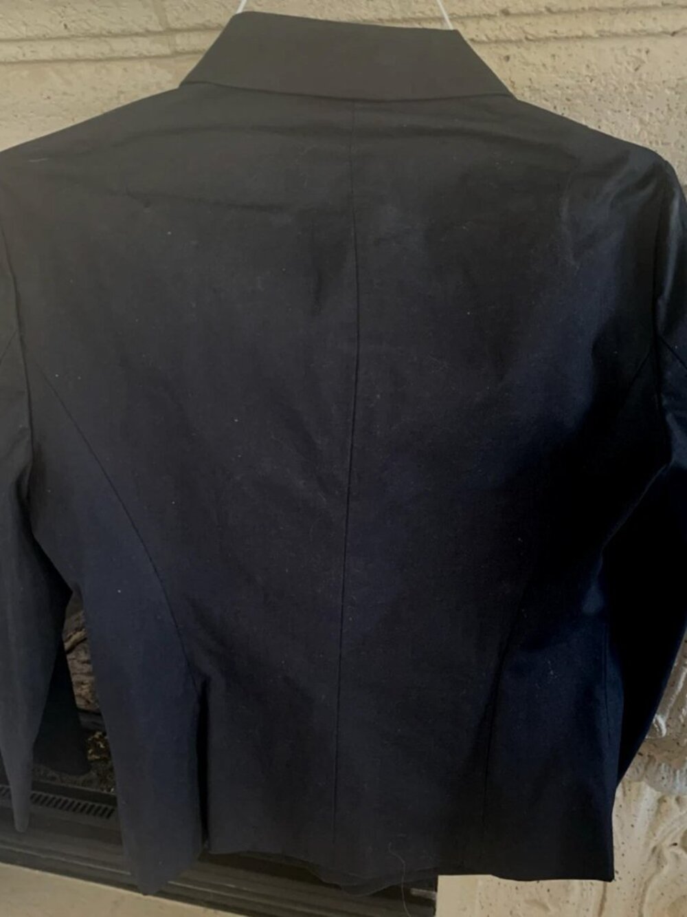 MOSCHINO VINTAGE BLACK JACKET SKIRT SUIT COLORED GEMS FLOWERS STEMS USA 8 10 - Picture 9 of 16